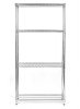 Regał chromowany 460 x 920 x 1820 mm 4 półki ULTRAPOWER Regał 6